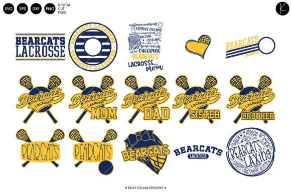 Bearcats Lacrosse Bundle Graphics and Crafts Review
