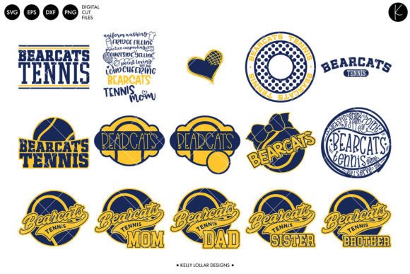 Bearcats Tennis Bundle Graphics and Crafts Review