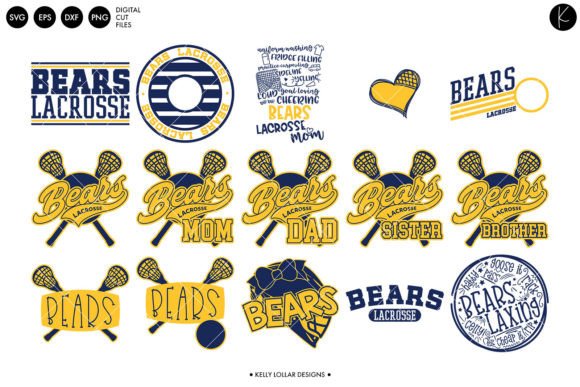 Bears Lacrosse Bundle Graphics and Crafts Review