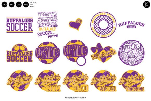 Buffaloes Soccer Bundle Graphics and Crafts Review