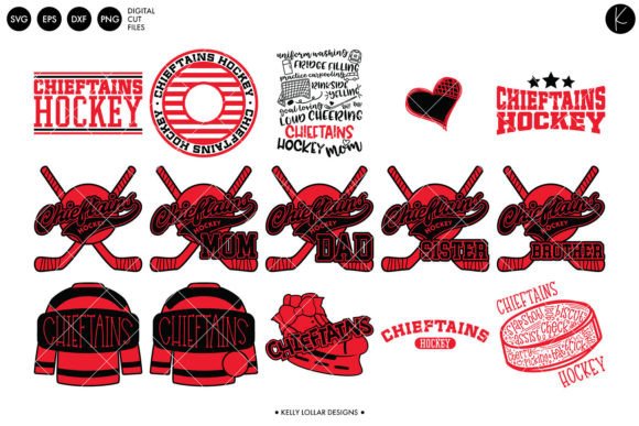 Chieftains Ice Hockey Bundle Graphics and Crafts Review