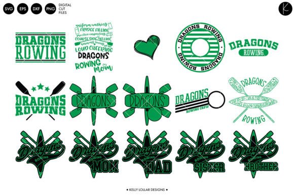 Dragons Rowing Crew Bundle Graphics and Crafts Review