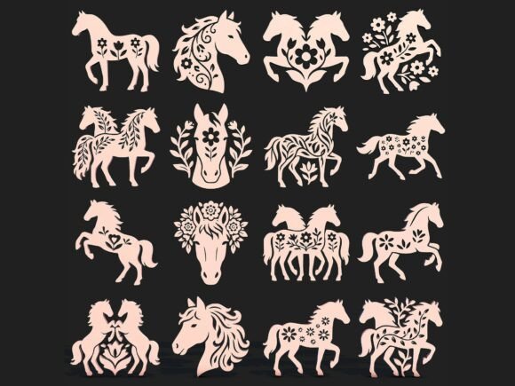 Floral Horse SVG Bundle Boho Pack Review