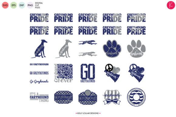 Greyhounds Mascot Bundle Graphics and Crafts Review