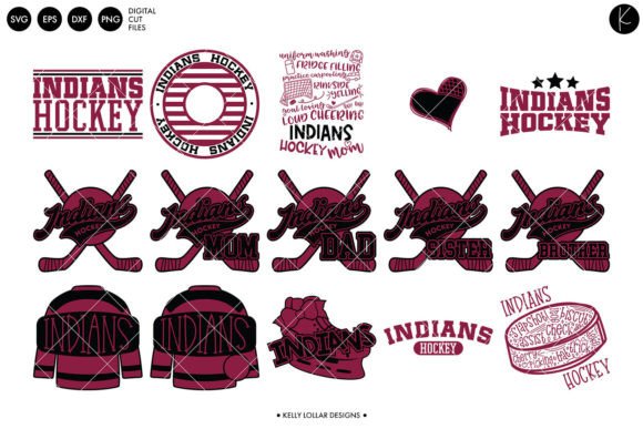 Indians Ice Hockey Bundle: Graphics and Crafts Review