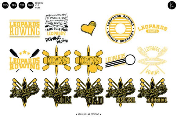 Leopards Rowing Crew Bundle Graphics and Crafts Review