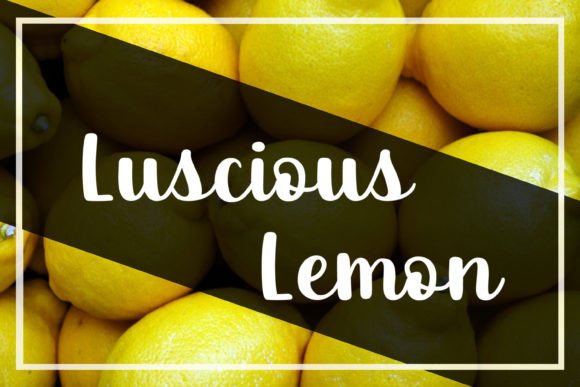 Luscious Lemon Fonts: A Script Amp Review for Digital Sellers