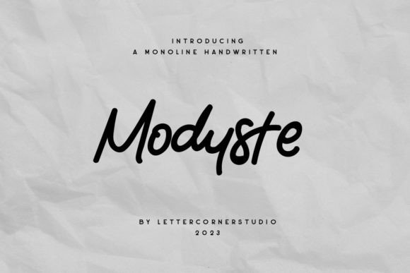 Modyste Fonts: A Script Amp Review for Local Branding