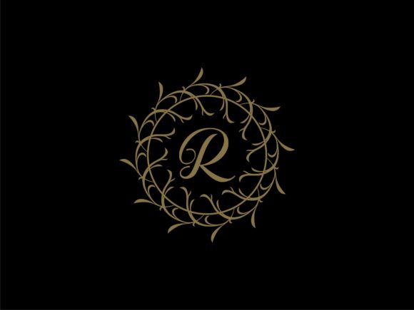 Review: Floral Circle Elegant with Initial R