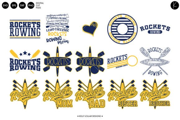 Rockets Rowing Crew Bundle Graphics and Crafts Review