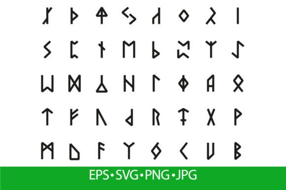 Runic Hieroglyphics. Ancient Nordic Review
