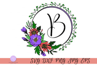 Script Letter B Monogram Graphics and Illustrations Review