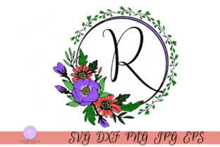 Script Letter R Monogram Graphics and Illustrations