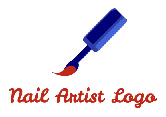 Simple Professional Nail Artist Logo Graphics & Logos