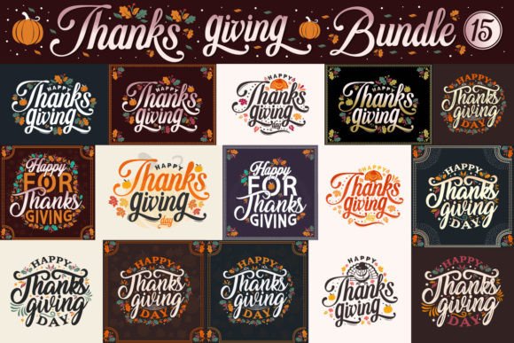 Special Thanksgiving SVG 15 Bundle: A Brand Designer’s Review for Graphics and Crafts