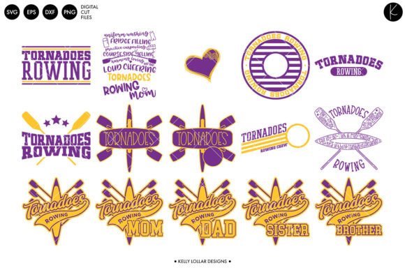 Tornadoes Rowing Crew Bundle Graphics and Crafts Review