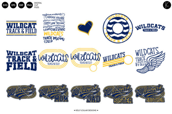 Wildcats Track Field Bundle Graphics and Crafts Review